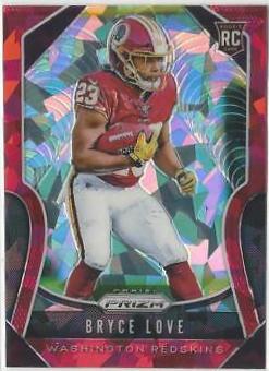 Bryce Love [Red Ice Prizm] #325