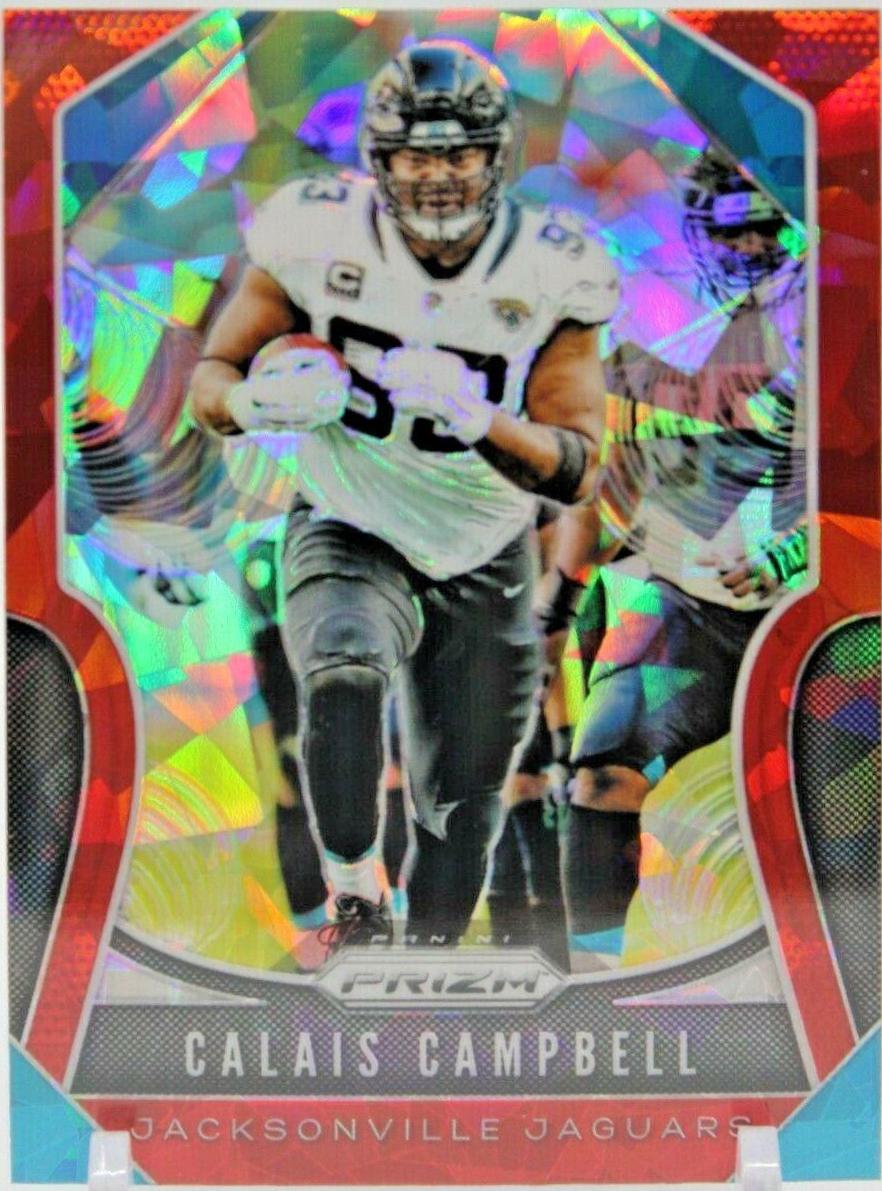 Calais Campbell [Red Ice Prizm] #156