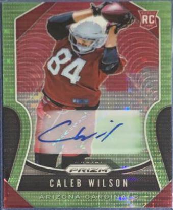 Caleb Wilson [Autograph Green Scope Prizm] #367