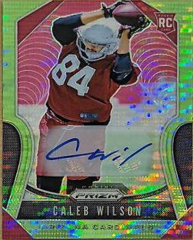 Caleb Wilson [Autograph Neon Green Prizm] #367