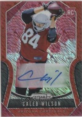 Caleb Wilson [Autograph Red Shimmer Prizm] #367