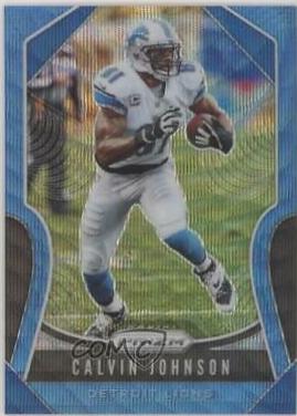 Calvin Johnson [Blue Wave Prizm] #276