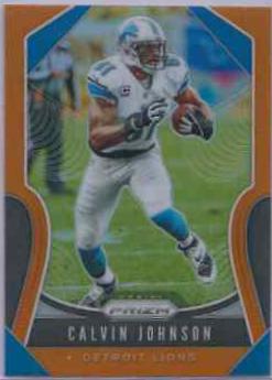 Calvin Johnson [Orange Prizm] #276