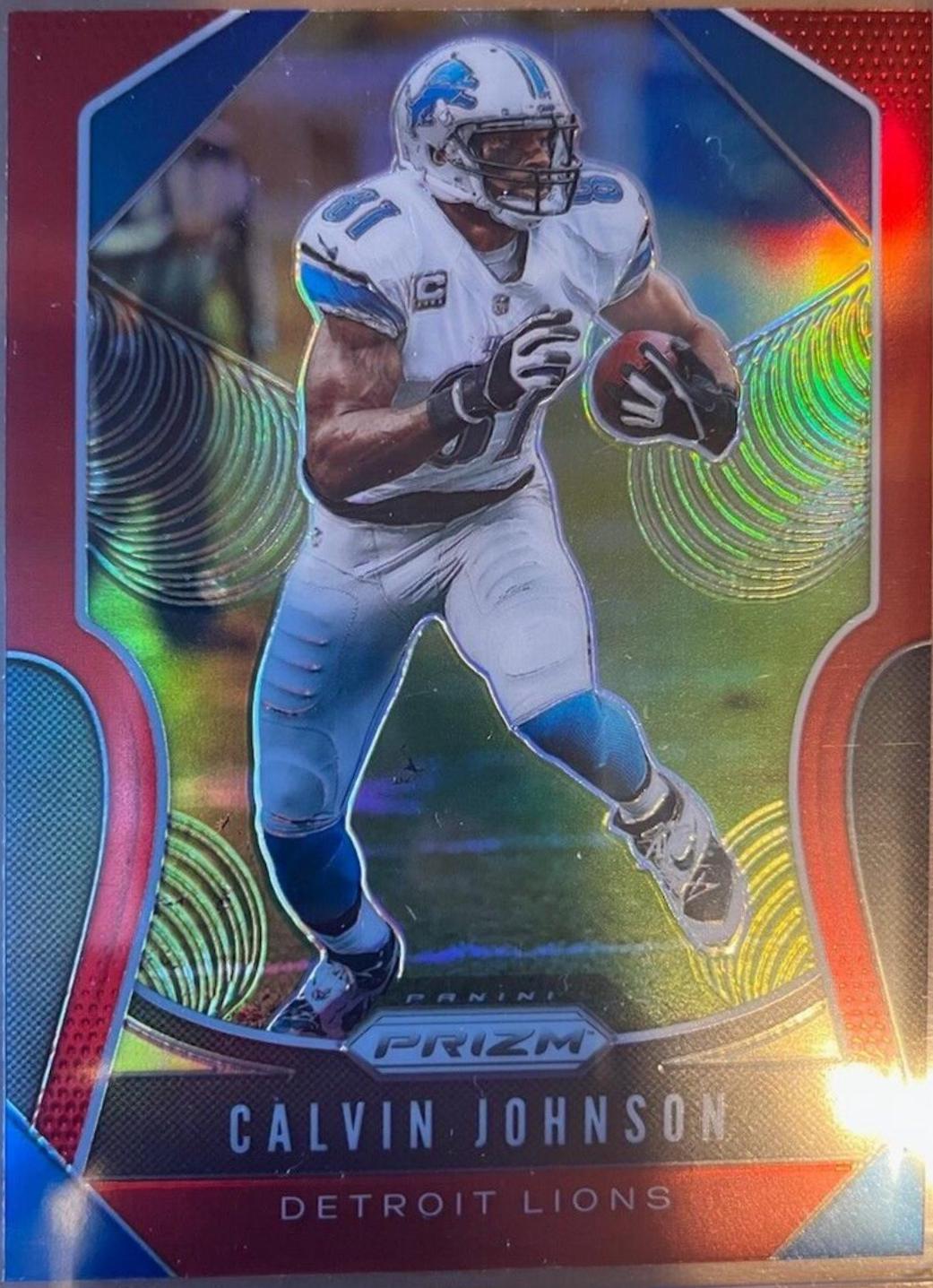 Calvin Johnson [Red Prizm] #276