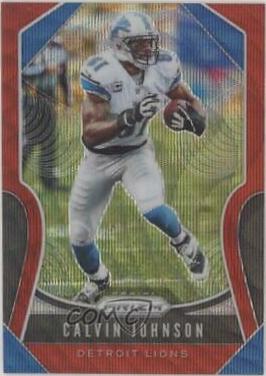 Calvin Johnson [Red Wave Prizm] #276