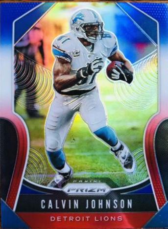 Calvin Johnson [Red, White, Blue Prizm] #276