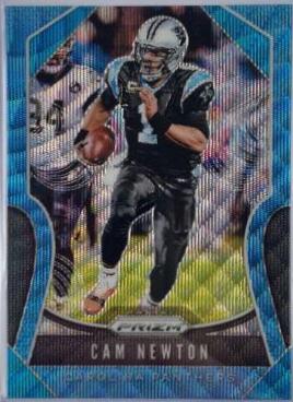 Cam Newton [Blue Wave Prizm] #178