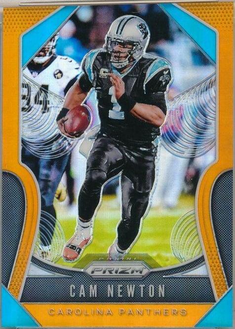 Cam Newton [Orange Prizm] #178