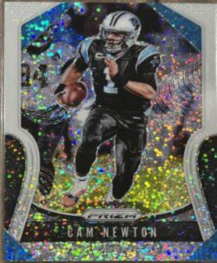 Cam Newton [White Sparkle Prizm] #178