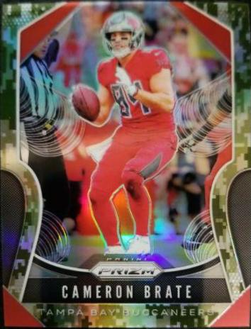 Cameron Brate [Camo Prizm] #197