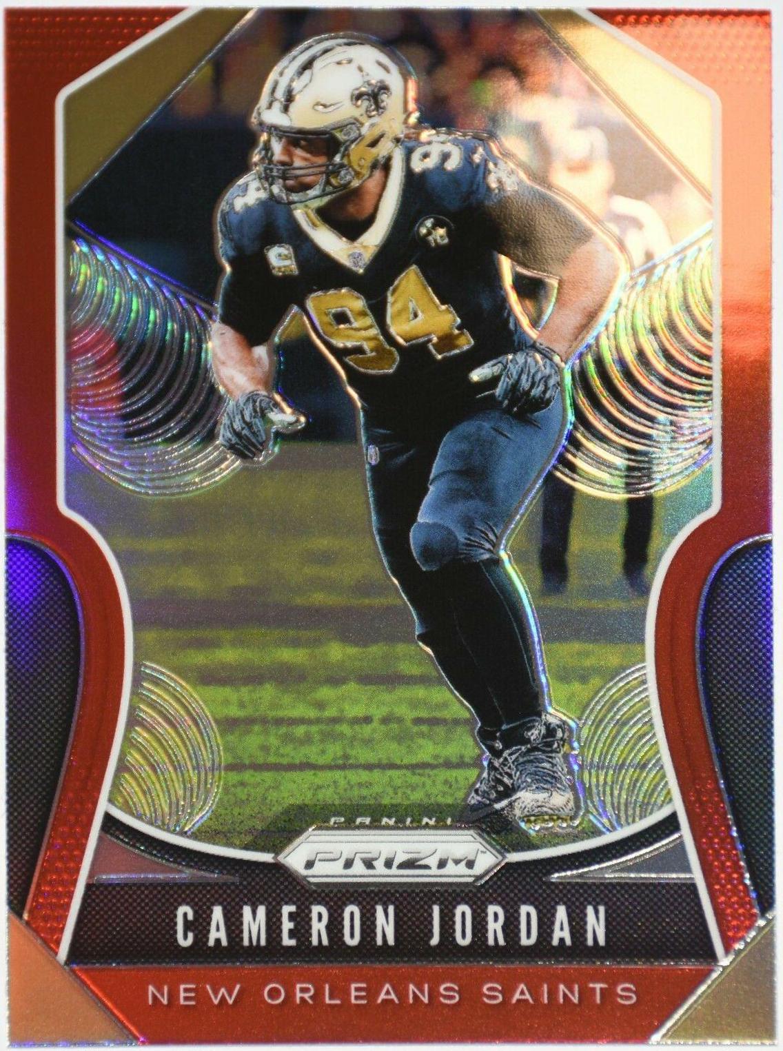 Cameron Jordan [Red Prizm] #189