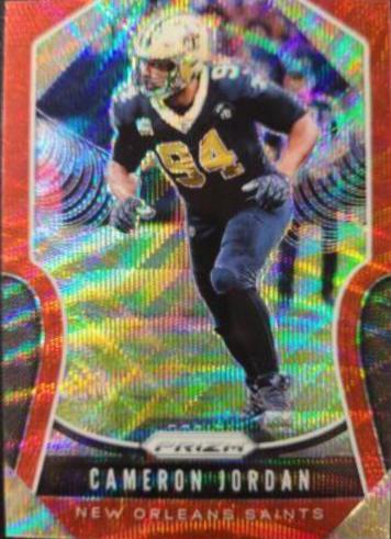 Cameron Jordan [Red Wave Prizm] #189