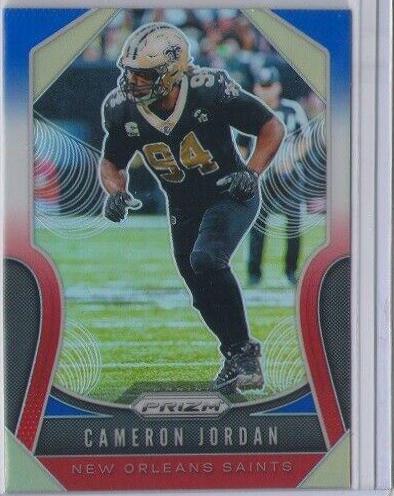 Cameron Jordan [Red, White, Blue Prizm] #189