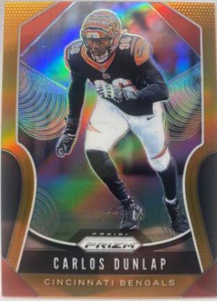 Carlos Dunlap [Orange Prizm] #82