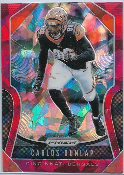 Carlos Dunlap [Red Ice Prizm] #82