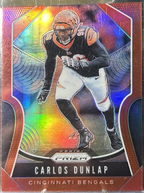 Carlos Dunlap [Red Prizm] #82