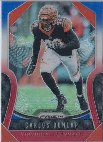 Carlos Dunlap [Red, White, Blue Prizm] #82