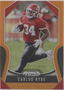 Carlos Hyde [Orange Prizm] #212