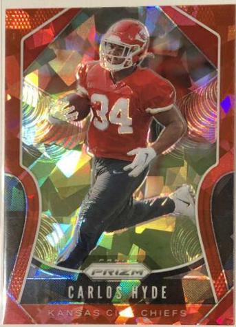 Carlos Hyde [Red Ice Prizm] #212