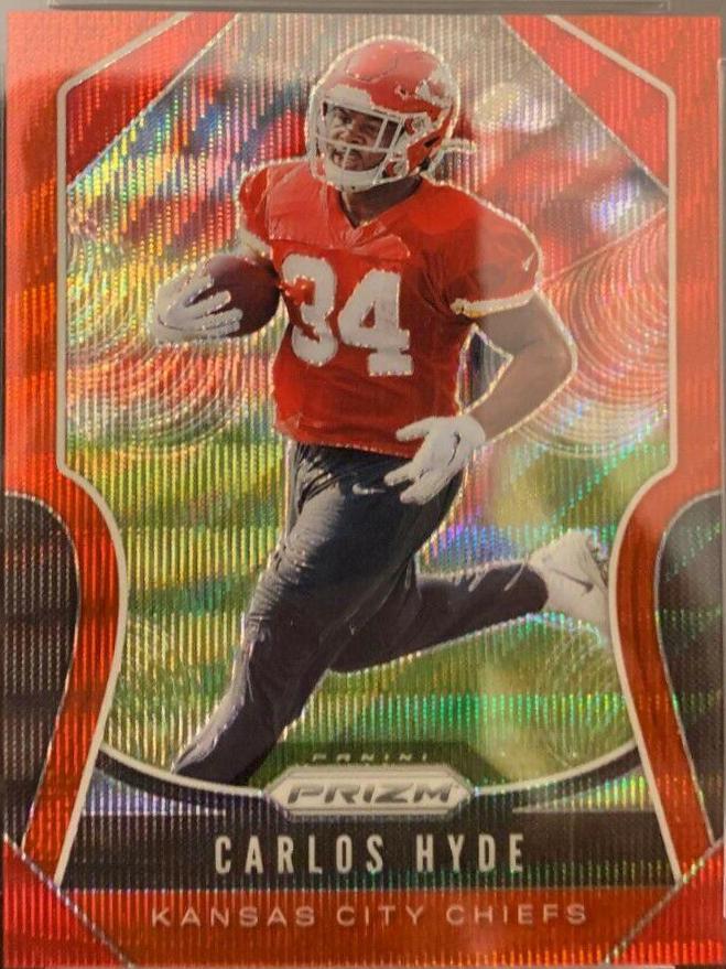 Carlos Hyde [Red Wave Prizm] #212
