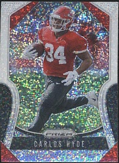 Carlos Hyde [White Sparkle Prizm] #212
