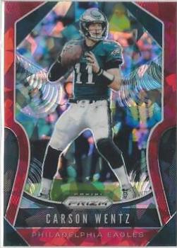 Carson Wentz [Red Ice Prizm] #55