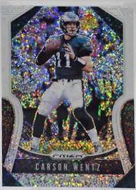 Carson Wentz [White Sparkle Prizm] #55