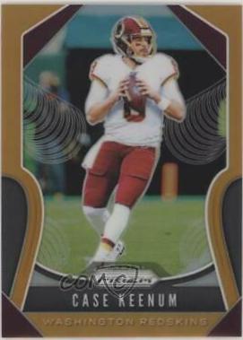 Case Keenum [Orange Prizm] #62