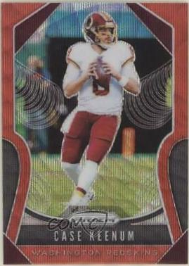 Case Keenum [Red Wave Prizm] #62