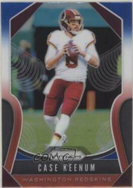 Case Keenum [Red, White, Blue Prizm] #62