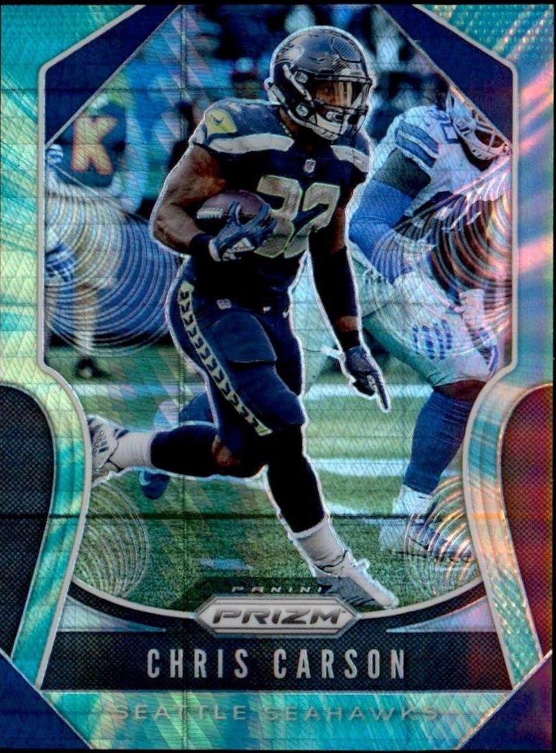 Chris Carson [Hyper Prizm] #259