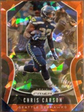 Chris Carson [Red Ice Prizm] #259