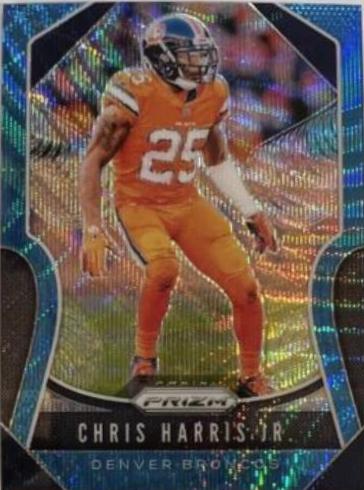 Chris Harris Jr. [Blue Wave Prizm] #113