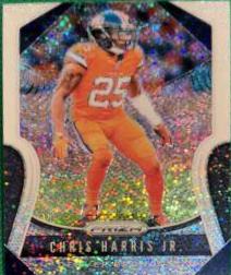 Chris Harris Jr. [White Sparkle Prizm] #113