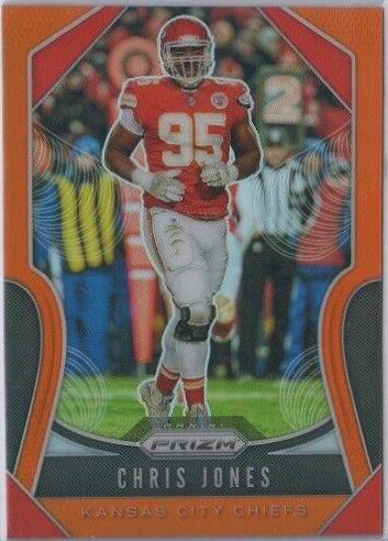 Chris Jones [Orange Prizm] #213