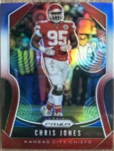 Chris Jones [Red, White, Blue Prizm] #213