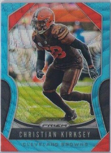Christian Kirksey [Blue Wave Prizm] #92
