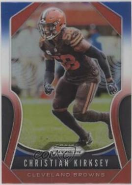 Christian Kirksey [Red, White, Blue Prizm] #92