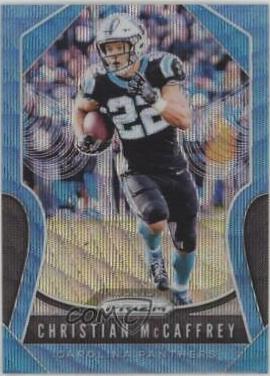 Christian McCaffrey [Blue Wave Prizm] #179