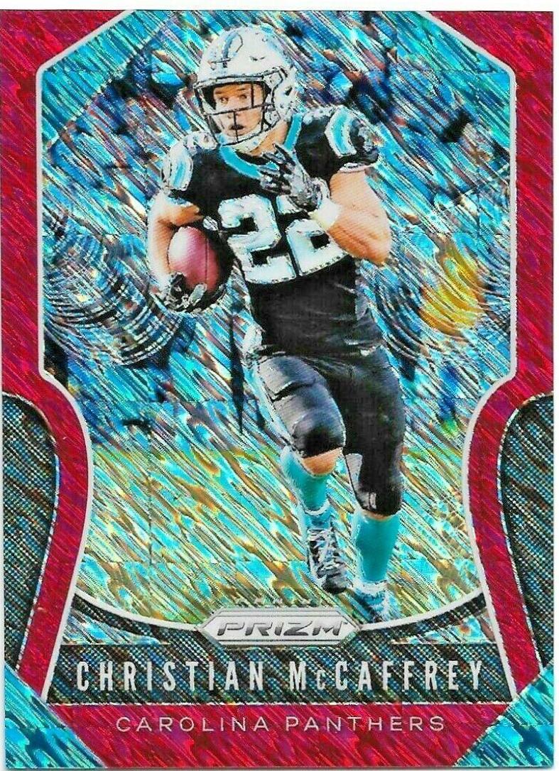 Christian McCaffrey [Red Wave Prizm] #179