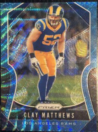 Clay Matthews [Blue Wave Prizm] #245