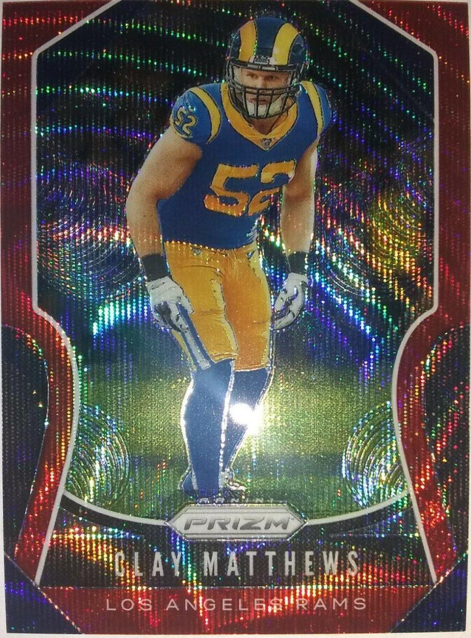 Clay Matthews [Red Wave Prizm] #245