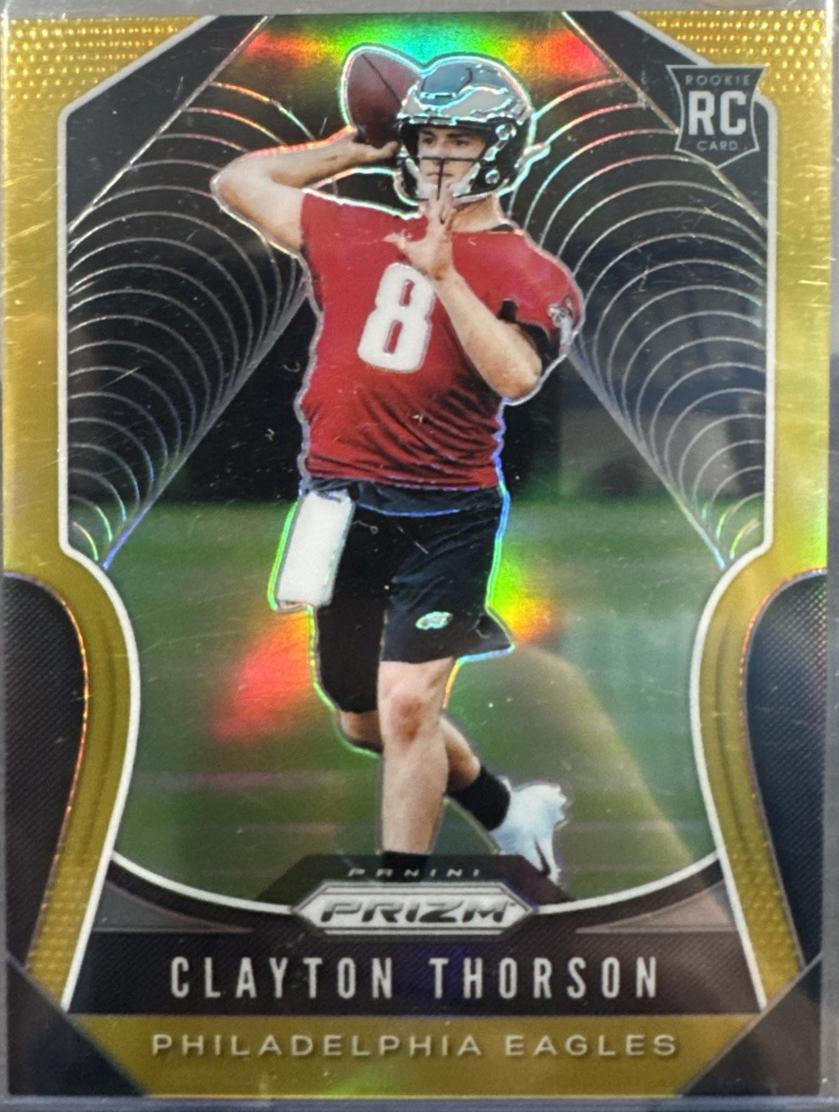 Clayton Thorson [Autograph Gold Prizm] #310