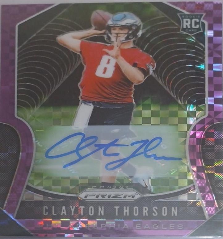 Clayton Thorson [Autograph Purple Power Prizm] #310