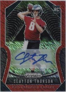 Clayton Thorson [Autograph Red Shimmer Prizm] #310