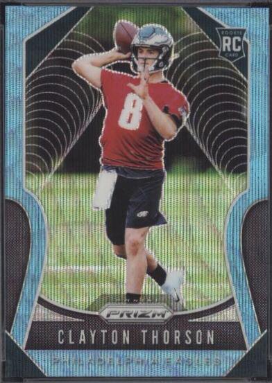 Clayton Thorson [Blue Wave Prizm] #310