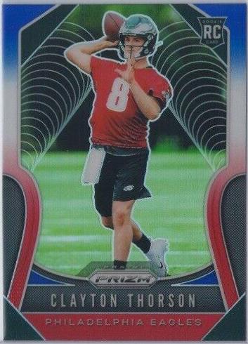 Clayton Thorson [Red, White, Blue Prizm] #310