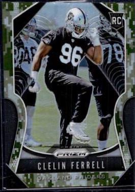 Clelin Ferrell [Autograph Camo Prizm] #316