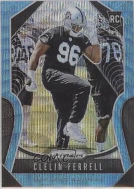 Clelin Ferrell [Blue Wave Prizm] #316