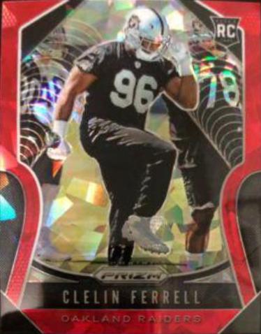 Clelin Ferrell [Red Ice Prizm] #316
